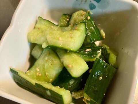 超カンタン!たたききゅうり。